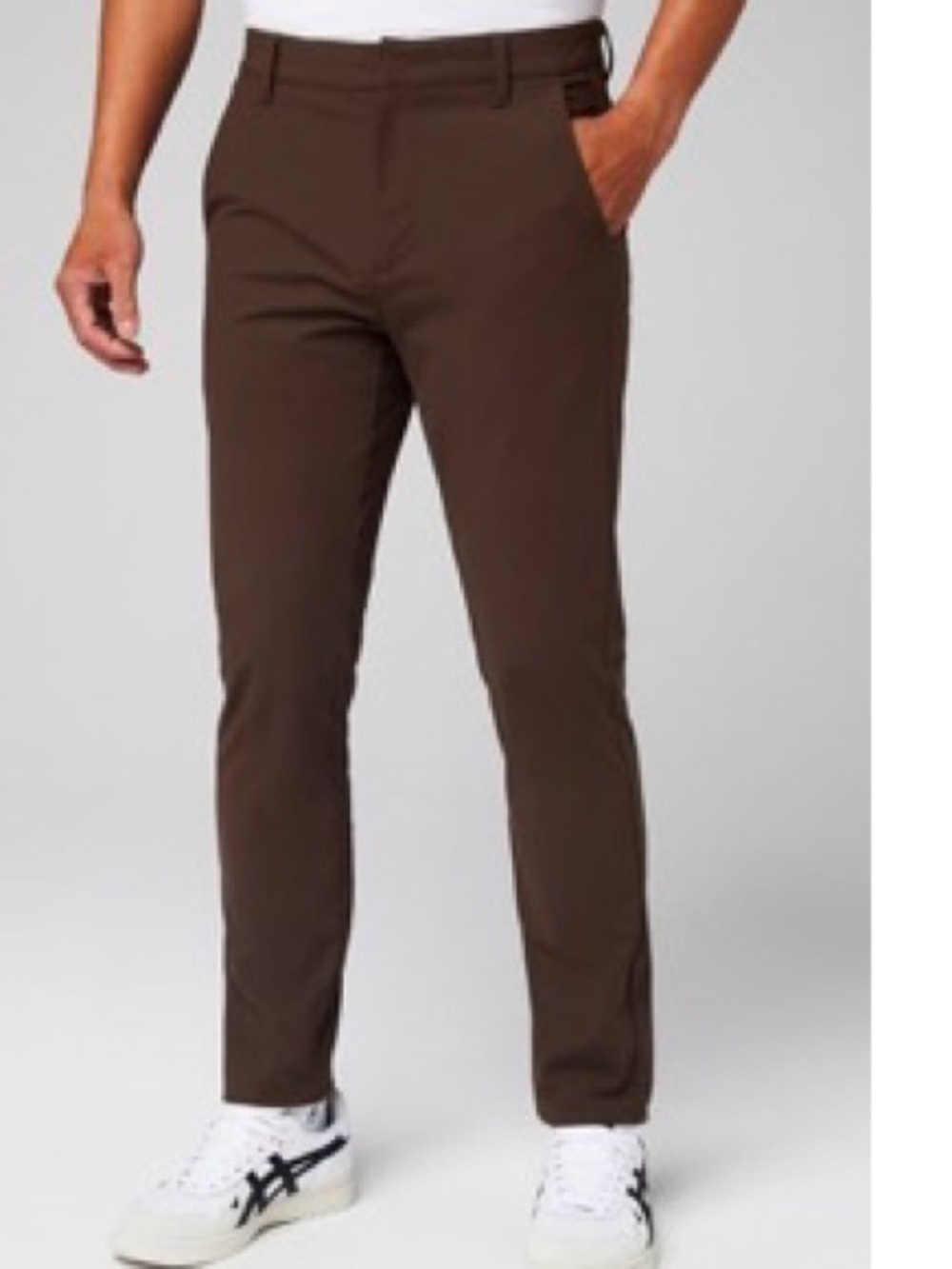 Fabletics The Don Trouser in Cacao
